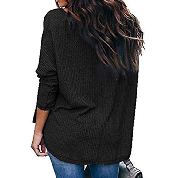 NWT MISSLOOK Womens V Neck Pullover Sweater - Picture 4 of 7